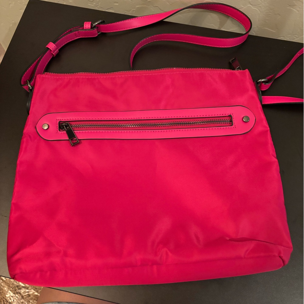 A New Day Pink Nylon Crossbody Bag